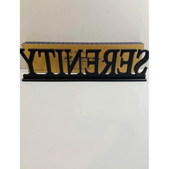 Brand New Serenity Wooden Sign - Picture 4 of 8